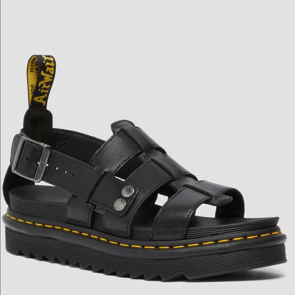 Dr MARTENS TERRY BLACK BRANDO Size: 9 - Picture 5 of 10